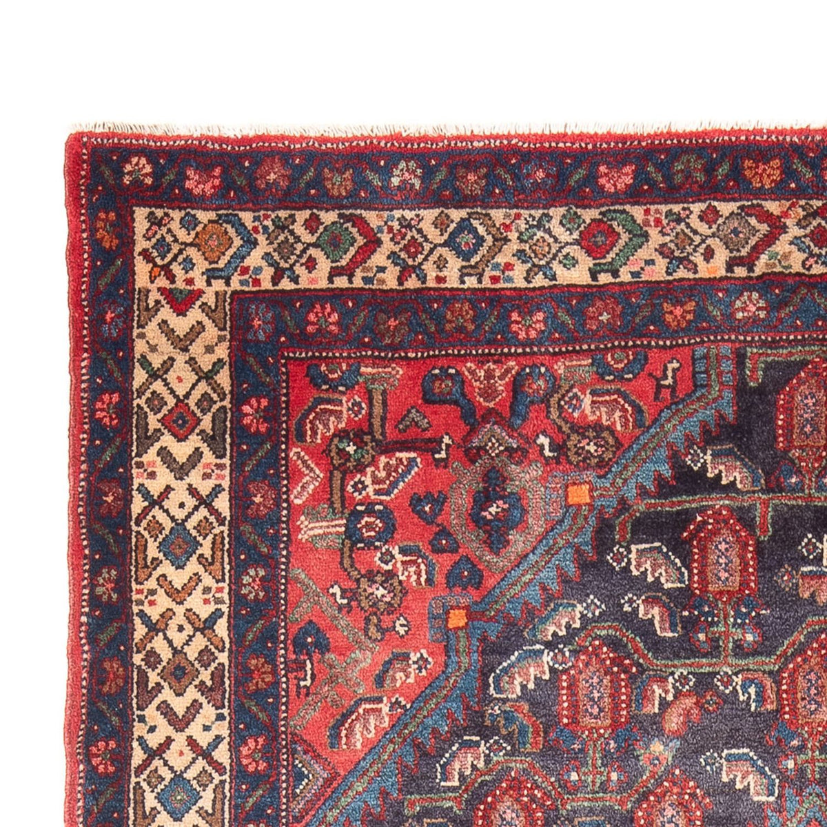 Alfombra persa - Nómada - Real - 244 x 137 cm - azul