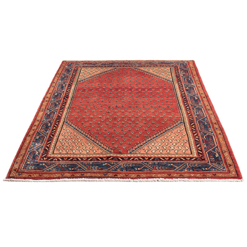 Alfombra persa - Nómada - Real - 211 x 134 cm - rojo