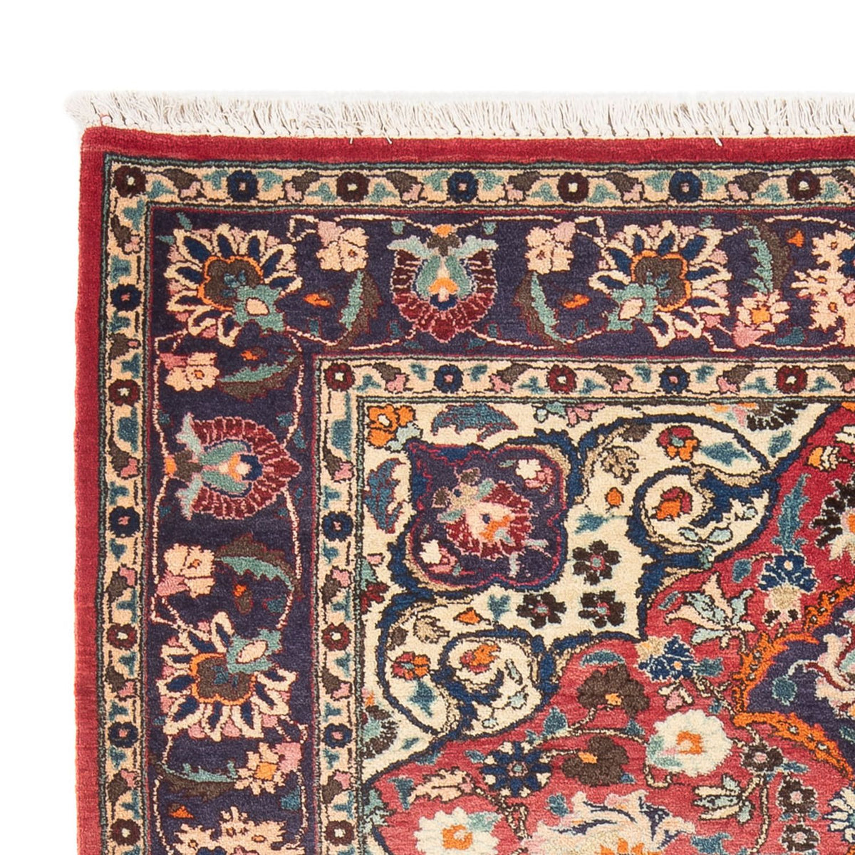 Alfombra persa - Nómada - Real - 217 x 148 cm - rojo