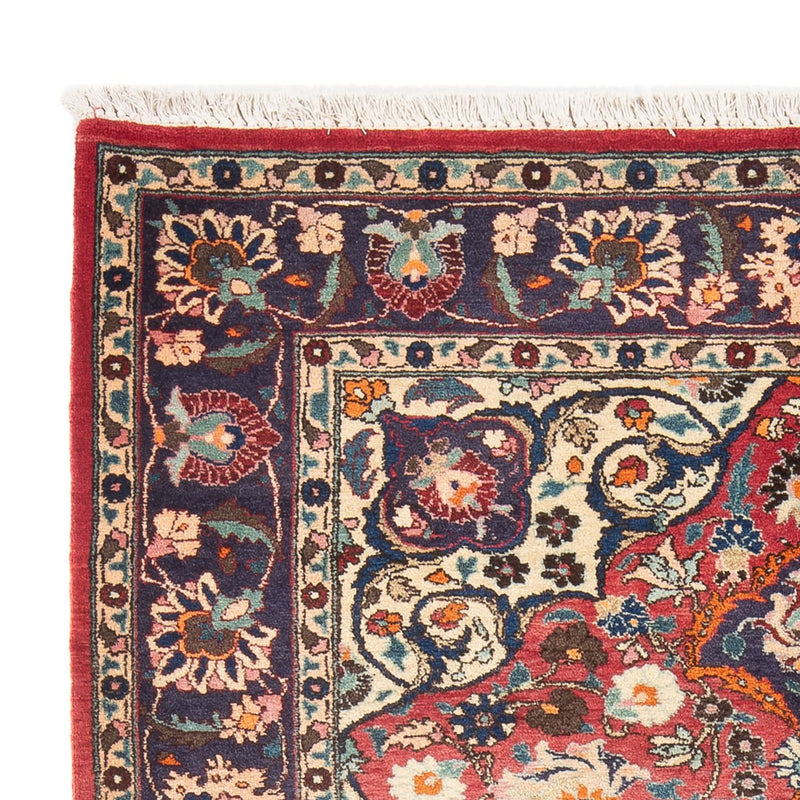 Alfombra persa - Nómada - Real - 217 x 148 cm - rojo