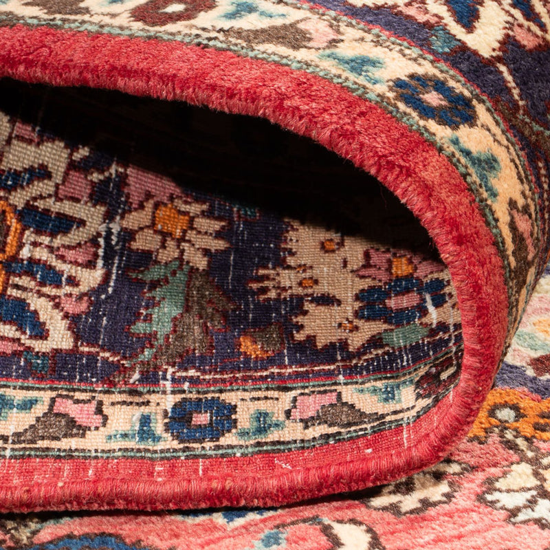 Alfombra persa - Nómada - Real - 217 x 148 cm - rojo