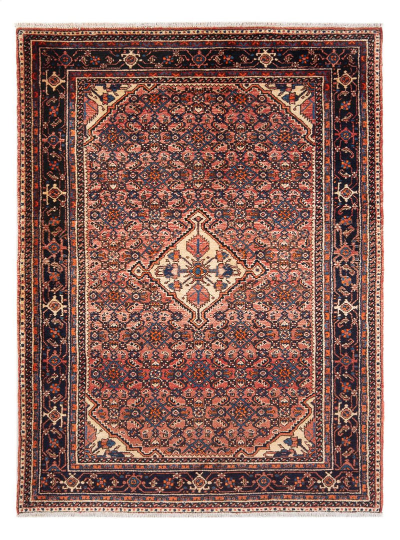 Alfombra persa - Nómada - Real - 211 x 148 cm - rojo