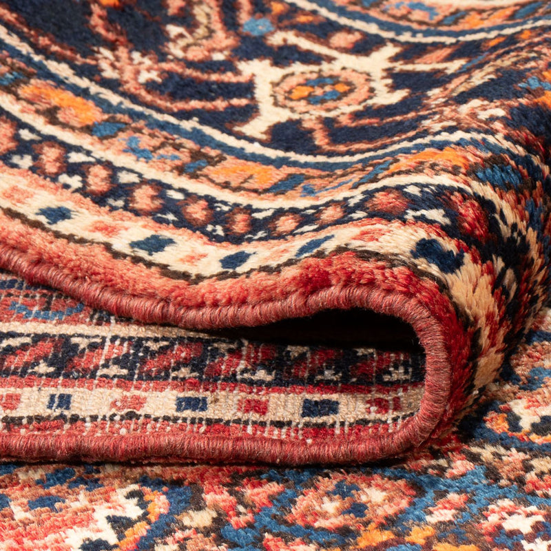 Alfombra persa - Nómada - Real - 211 x 148 cm - rojo