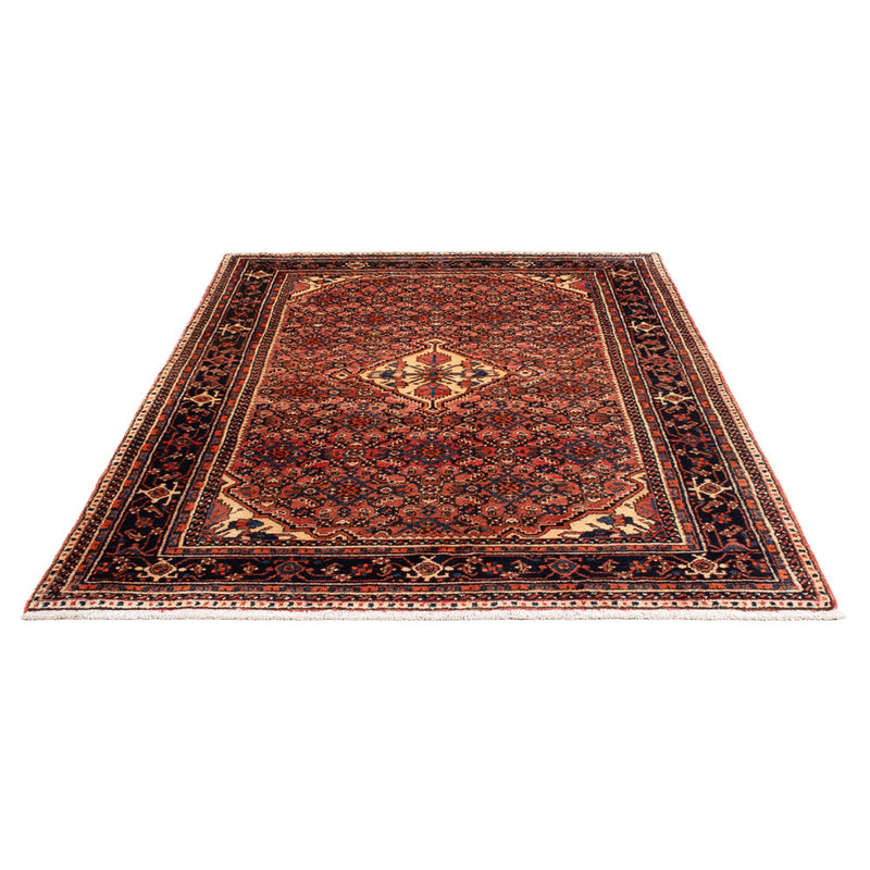 Alfombra persa - Nómada - Real - 211 x 148 cm - rojo