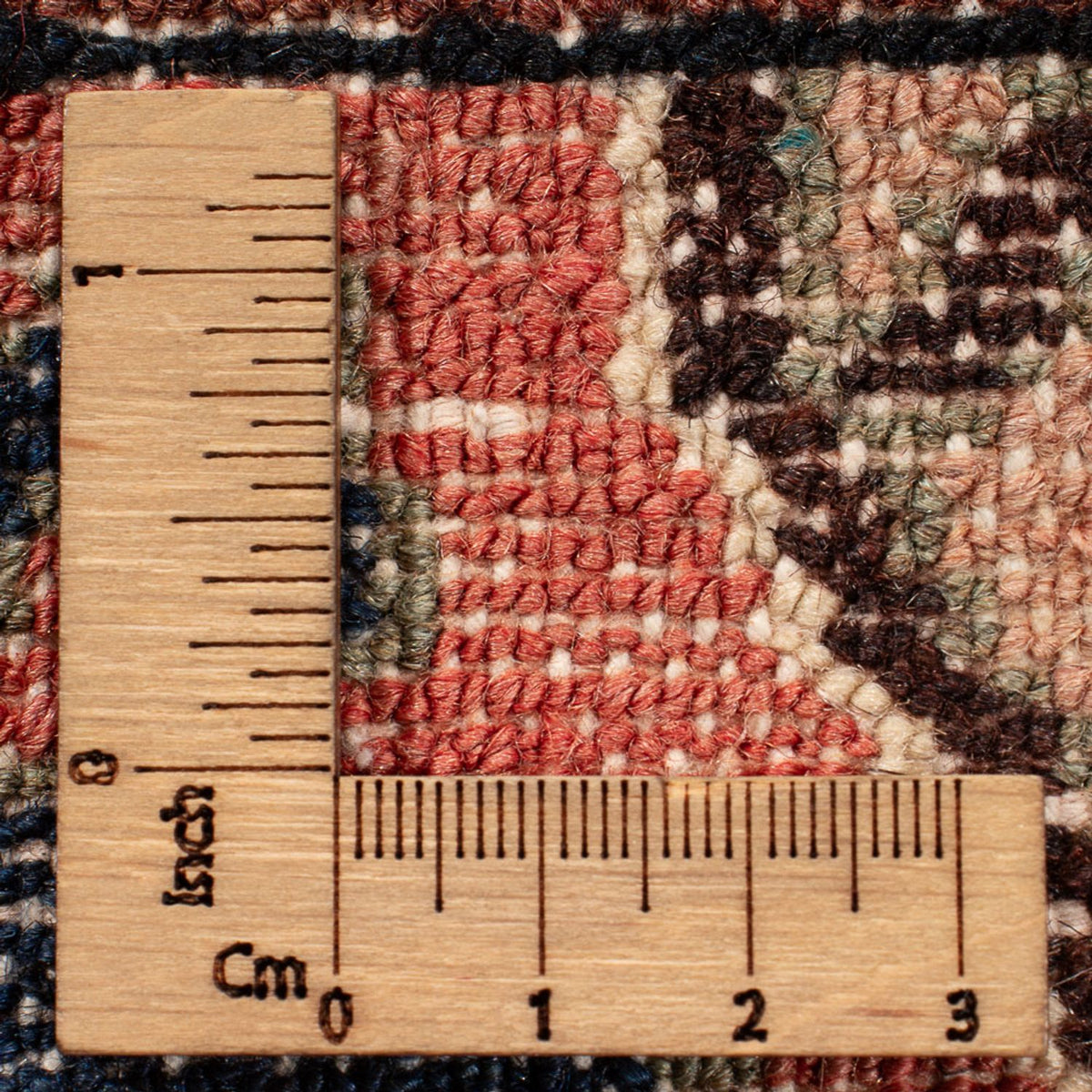 Alfombra persa - Nómada - Real - 197 x 132 cm - rojo