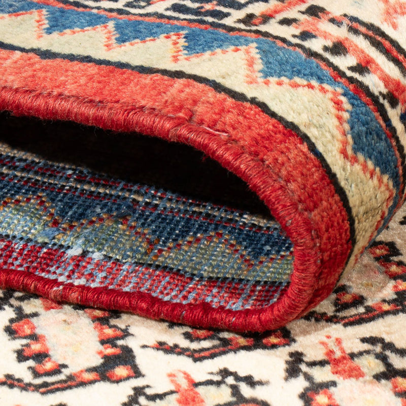 Alfombra persa - Nómada - Real - 216 x 125 cm - rojo