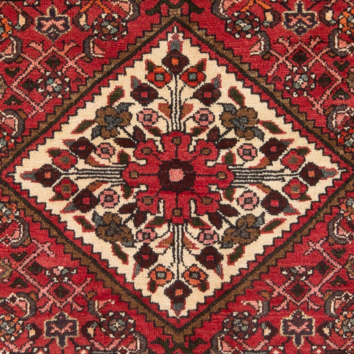 Alfombra persa - Nómada - 195 x 147 cm - rojo