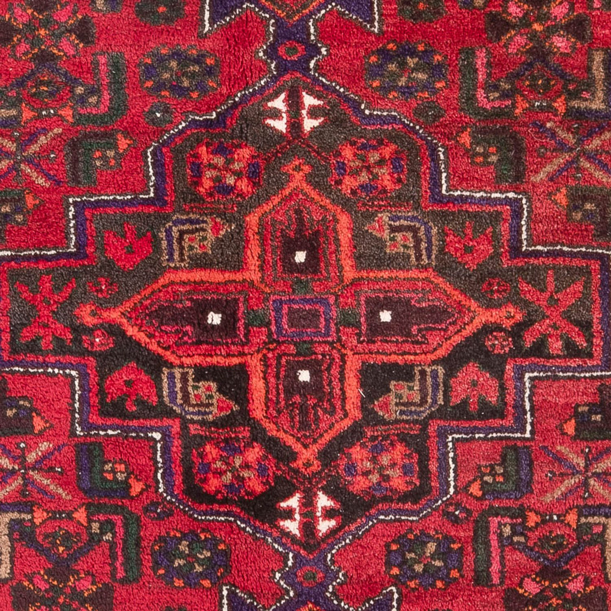 Alfombra persa - Nómada - 214 x 130 cm - rojo