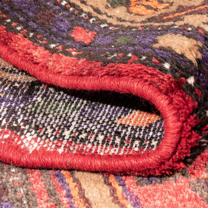 Alfombra persa - Nómada - 214 x 130 cm - rojo