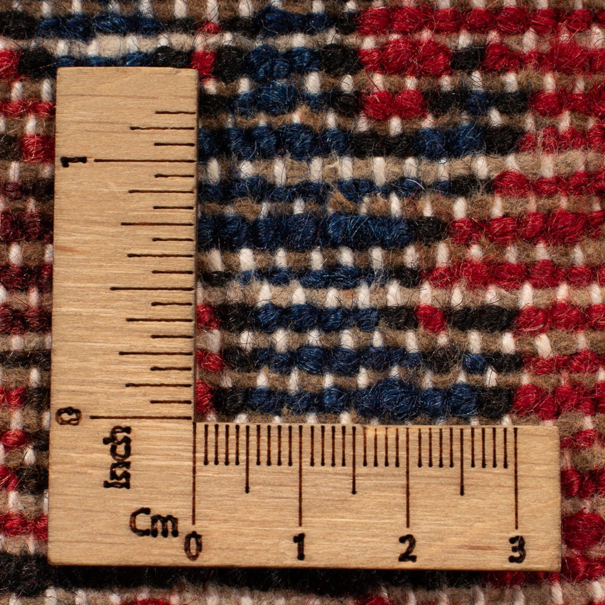 Alfombra persa - Nómada - 211 x 140 cm - azul oscuro