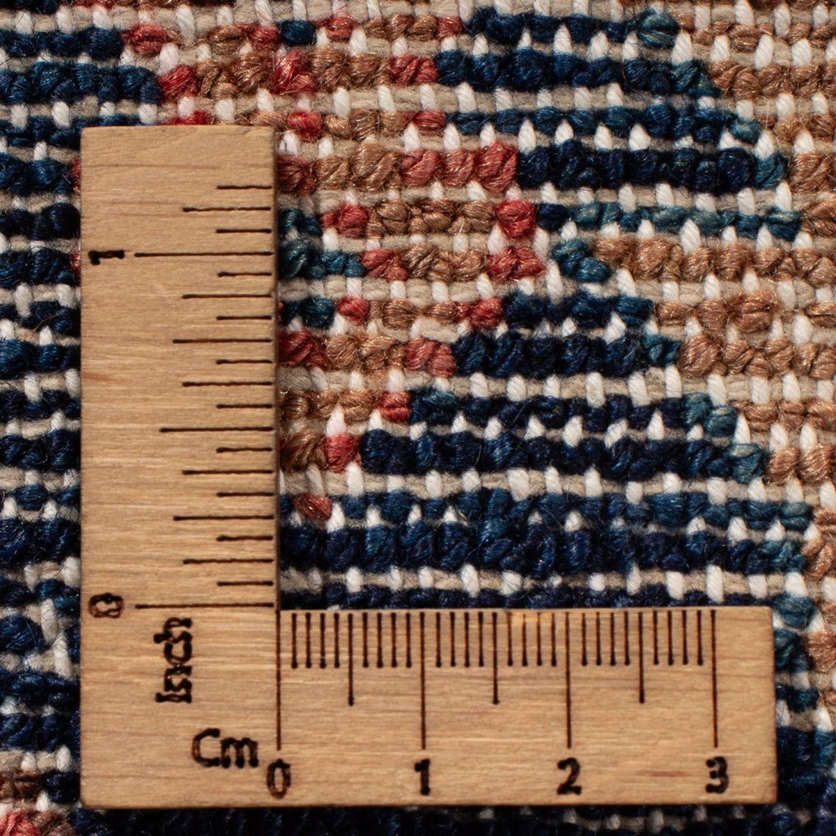 Alfombra persa - Nómada - 212 x 146 cm - azul oscuro