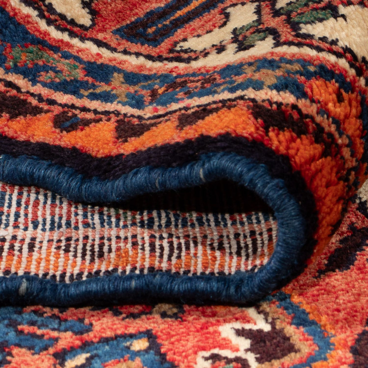 Alfombra persa - Nómada - 212 x 133 cm - rojo