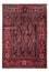 Alfombra persa - Nómada - 201 x 132 cm - azul oscuro