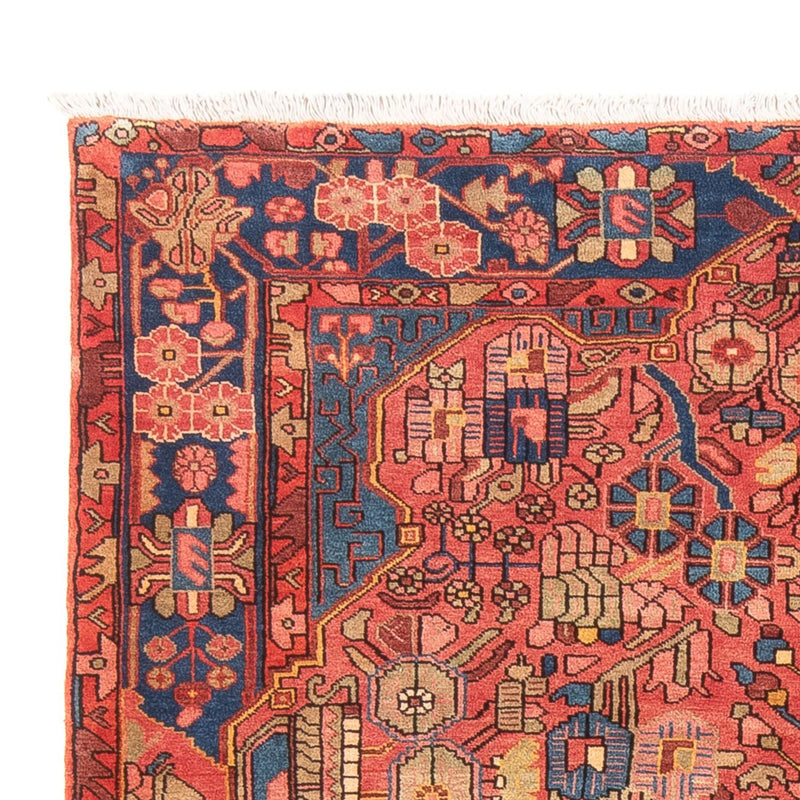 Alfombra persa - Nómada - 220 x 153 cm - rojo claro