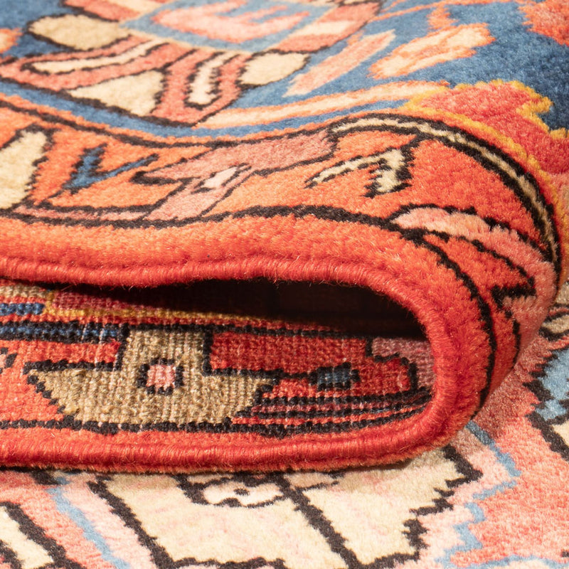 Alfombra persa - Nómada - 220 x 153 cm - rojo claro