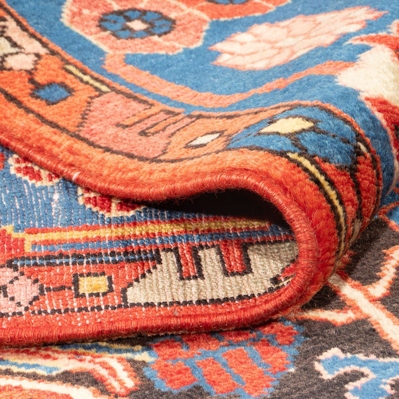 Alfombra persa - Nómada - 237 x 155 cm - azul oscuro