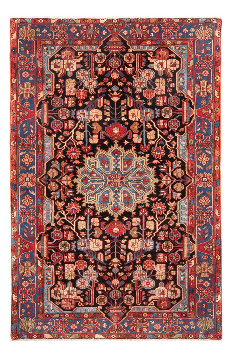 Alfombra persa - Nómada - 244 x 150 cm - azul oscuro