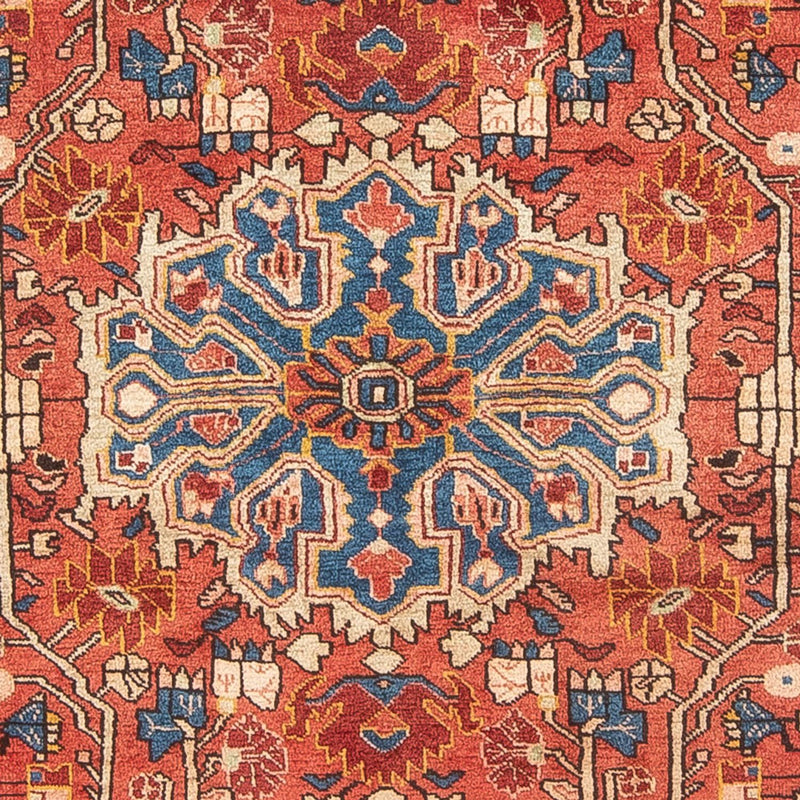 Alfombra persa - Nómada - 220 x 157 cm - rojo claro