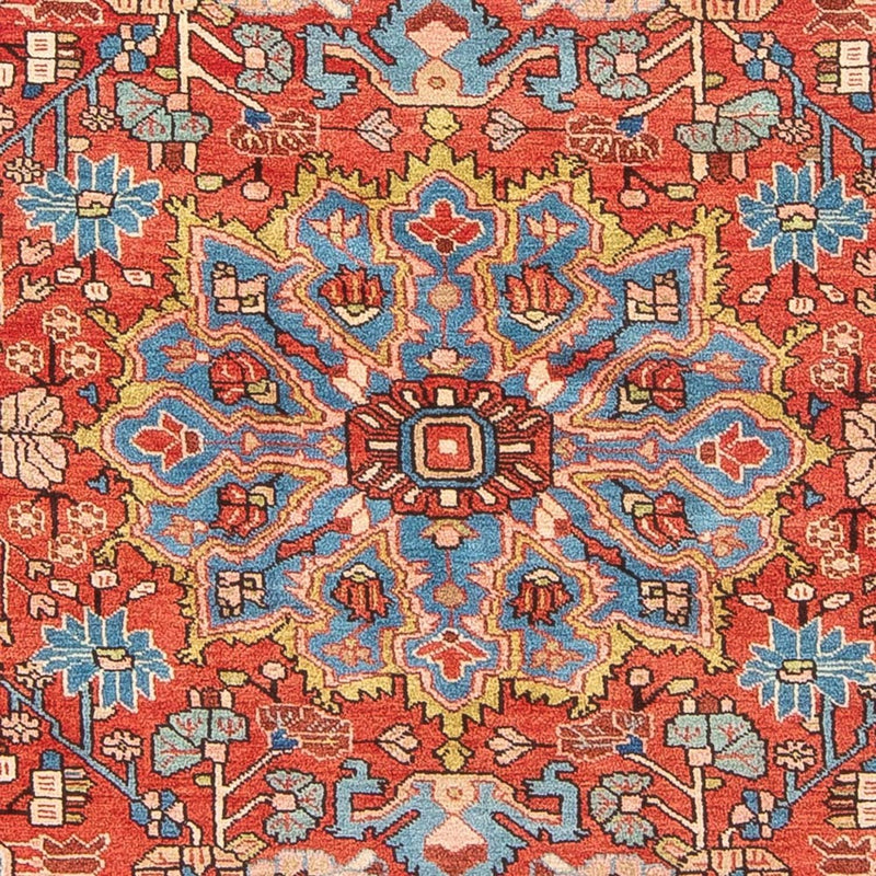 Alfombra persa - Nómada - 242 x 157 cm - rojo claro