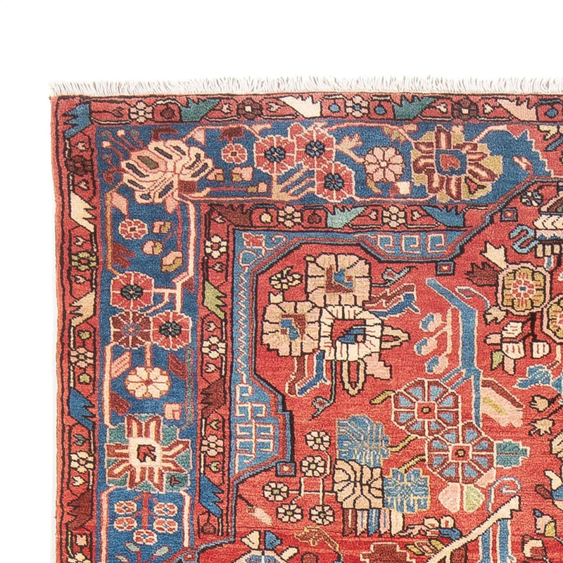 Alfombra persa - Nómada - 242 x 157 cm - rojo claro