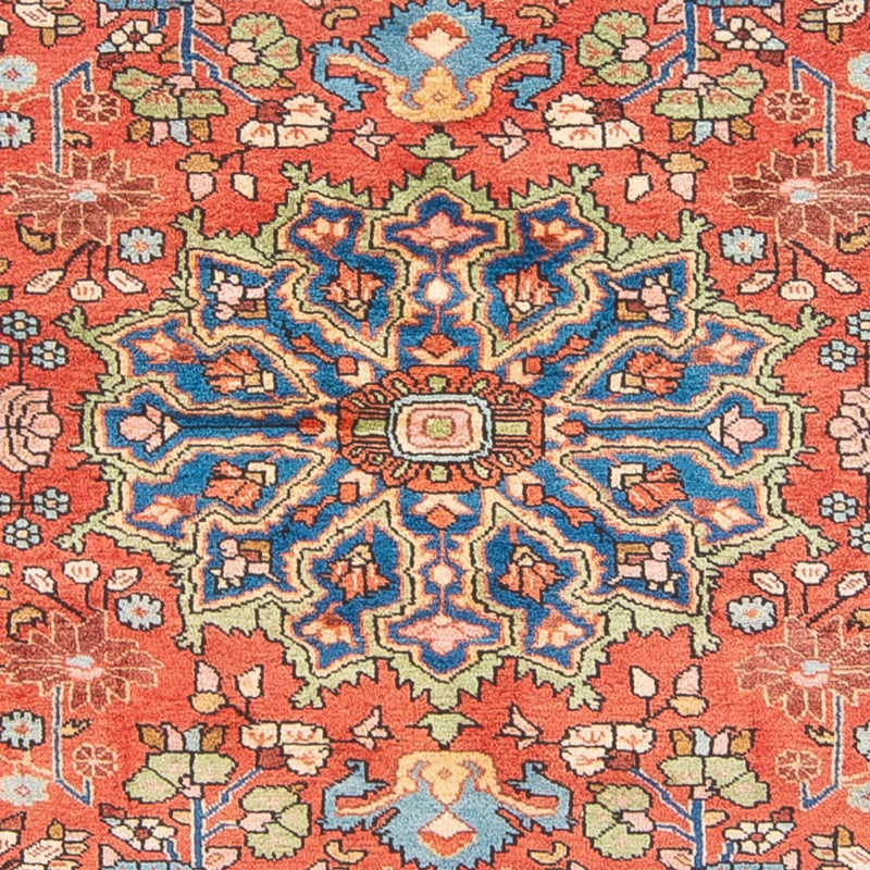 Alfombra persa - Nómada - 220 x 150 cm - rojo claro