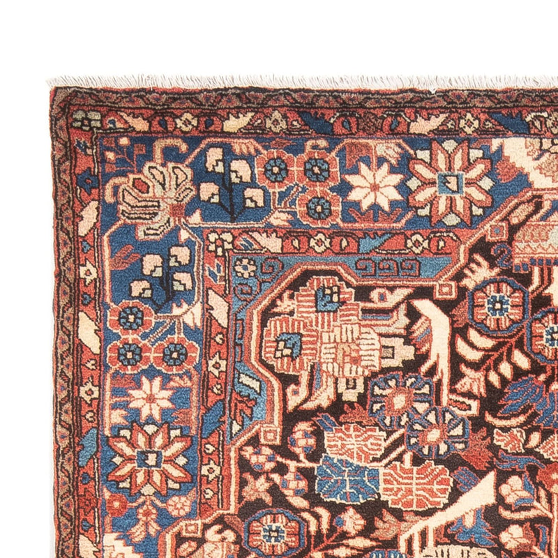 Alfombra persa - Nómada - 244 x 155 cm - rojo claro