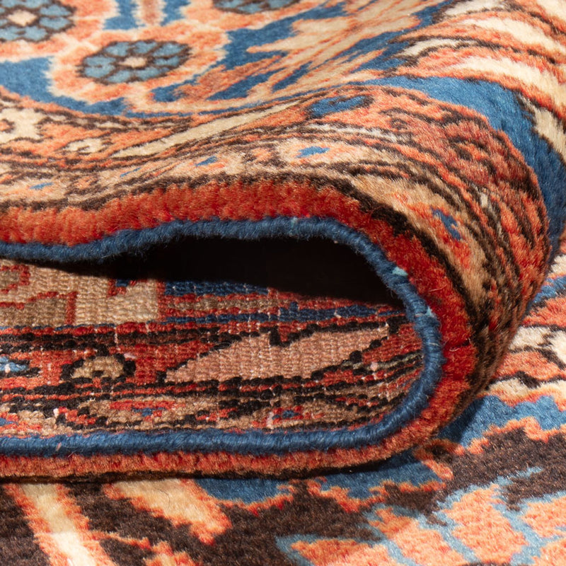 Alfombra persa - Nómada - 244 x 155 cm - rojo claro