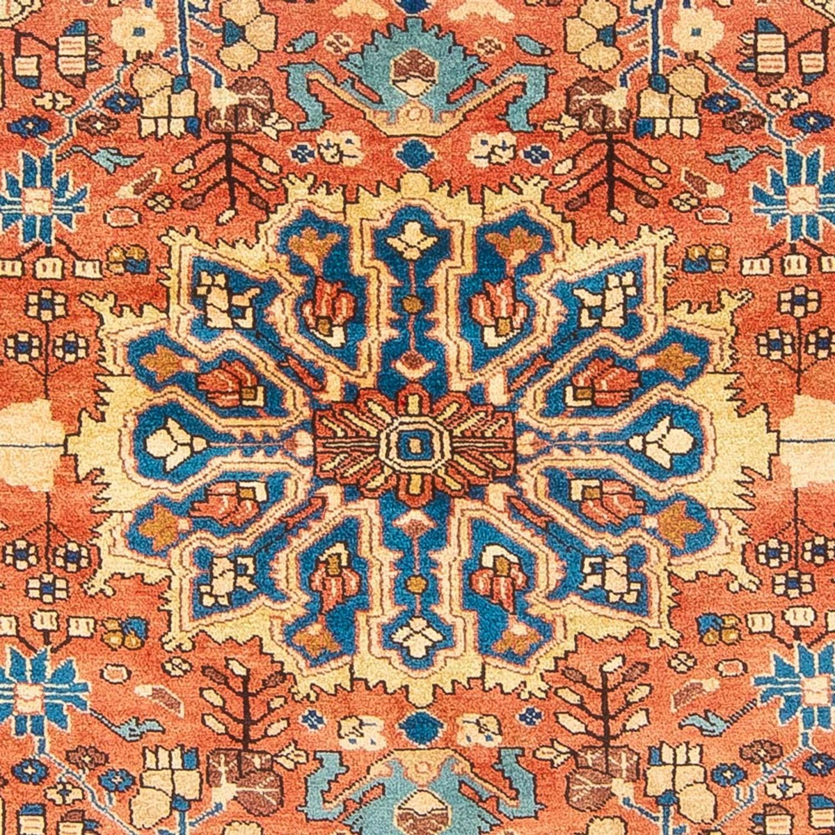 Alfombra persa - Nómada - 240 x 150 cm - rojo claro