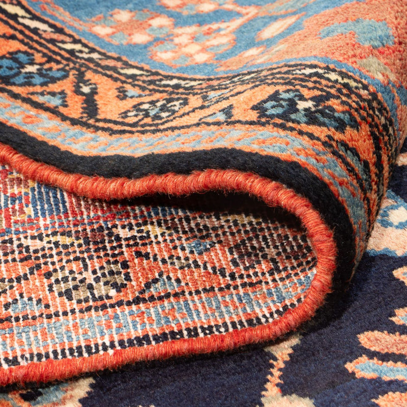Alfombra persa - Nómada - 238 x 160 cm - azul oscuro