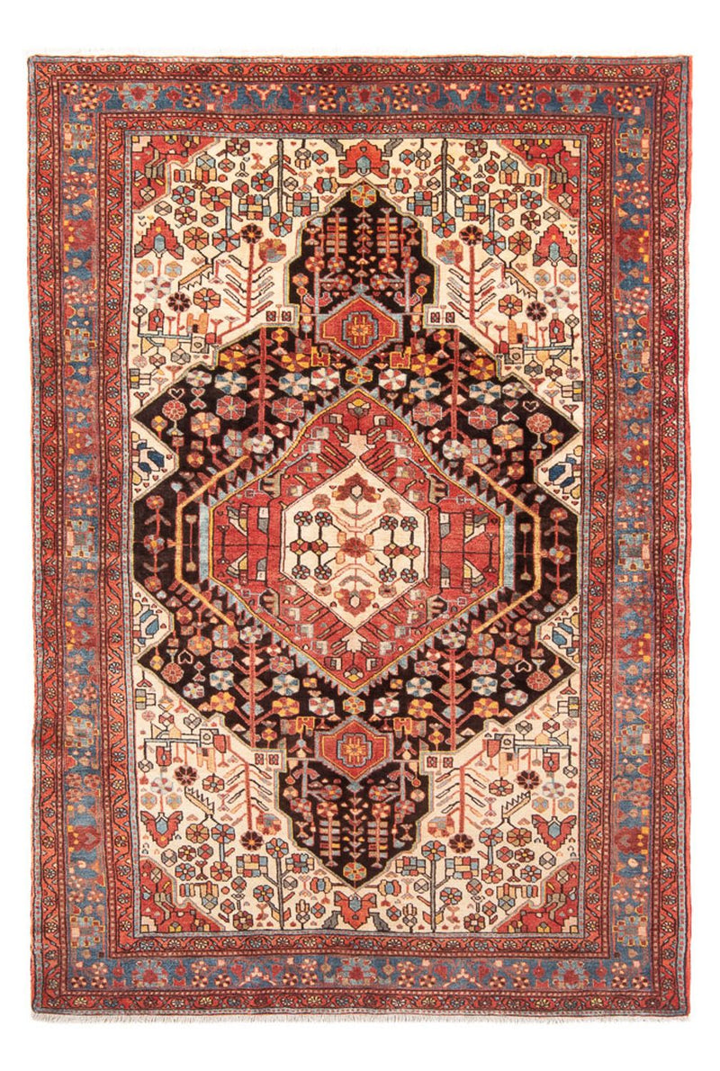 Alfombra persa - Nómada - 234 x 153 cm - rojo claro