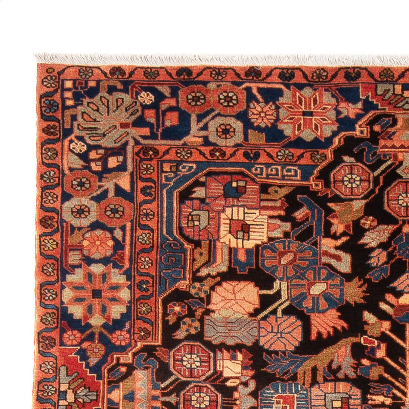 Alfombra persa - Nómada - 245 x 154 cm - rojo burdeos