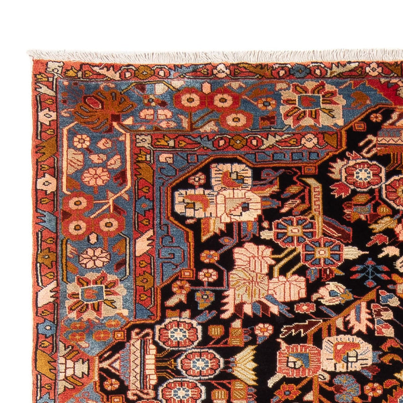 Alfombra persa - Nómada - 235 x 162 cm - rojo burdeos