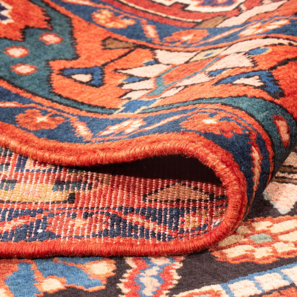 Alfombra persa - Nómada - 235 x 146 cm - rojo