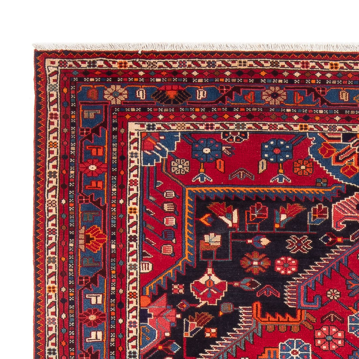Alfombra persa - Nómada - 240 x 160 cm - rojo