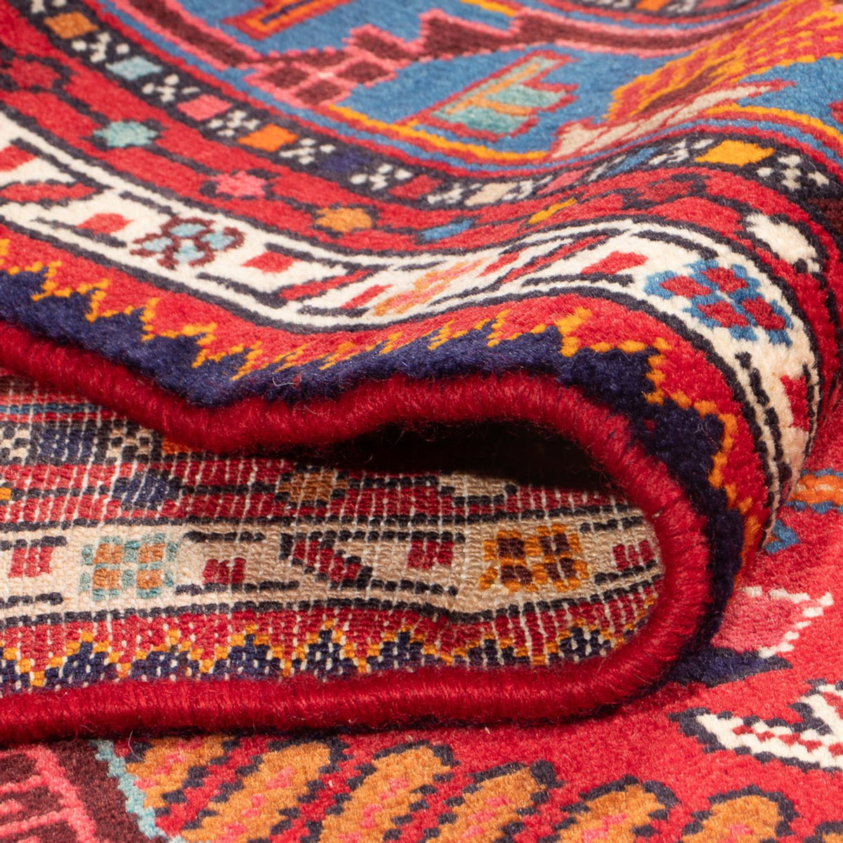Alfombra persa - Nómada - 240 x 160 cm - rojo