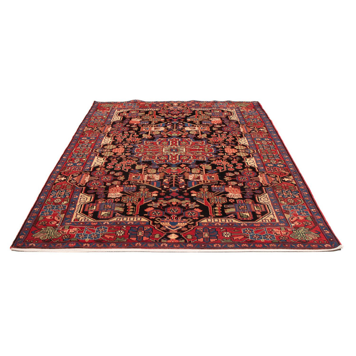 Alfombra persa - Nómada - 240 x 153 cm - rojo claro