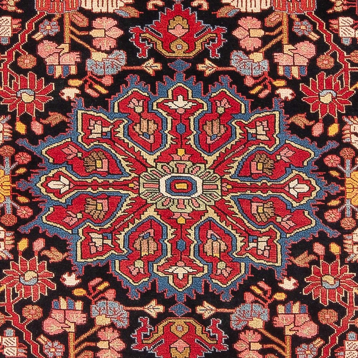 Alfombra persa - Nómada - 230 x 160 cm - rojo claro