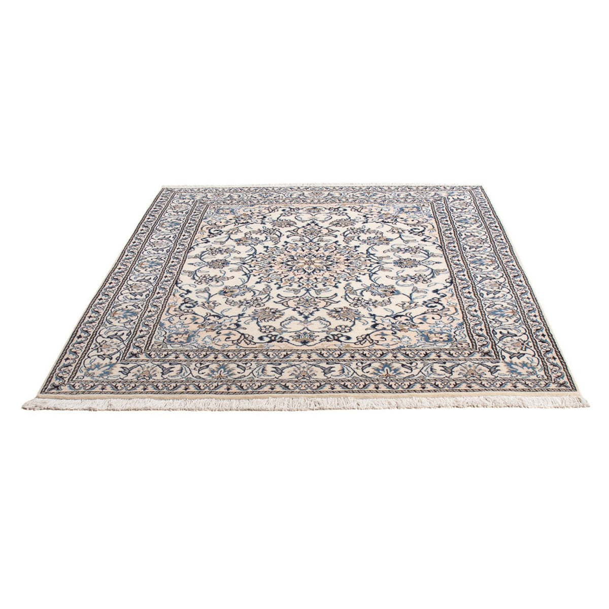 Alfombra Persa - Nain - Real - 190 x 150 cm - crema