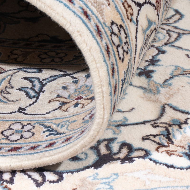 Alfombra Persa - Nain - Real - 196 x 153 cm - crema