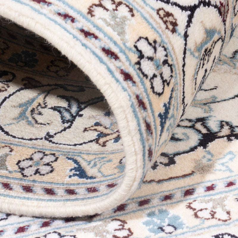 Alfombra Persa - Nain - Real - 200 x 143 cm - crema