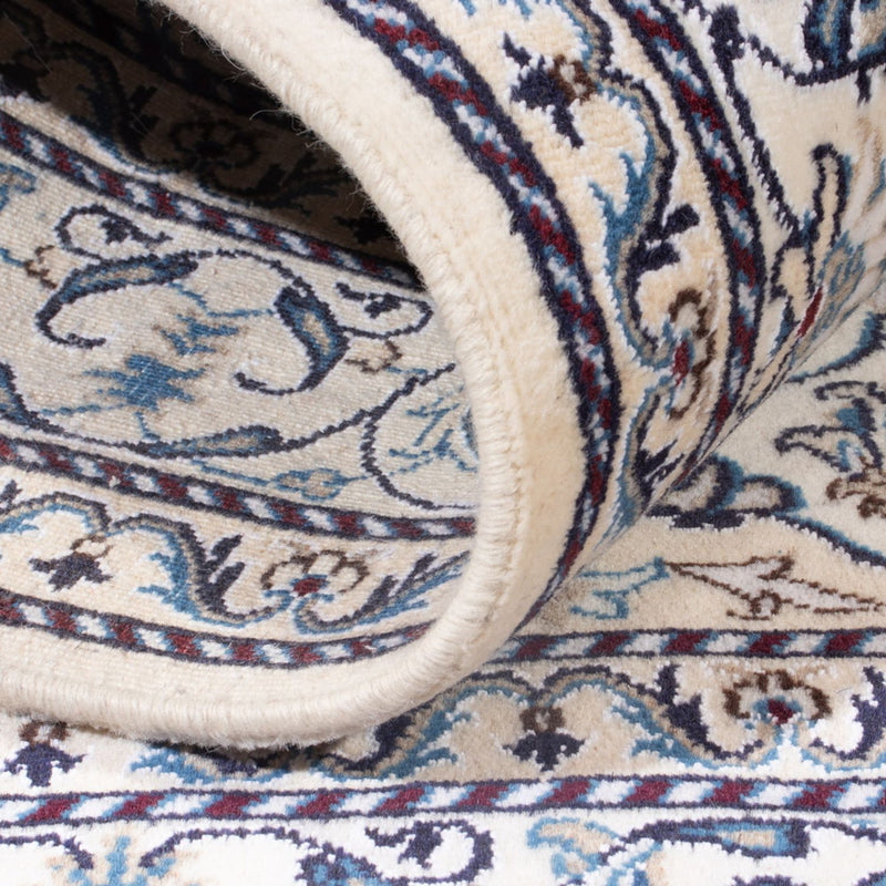 Alfombra Persa - Nain - Real - 190 x 146 cm - crema