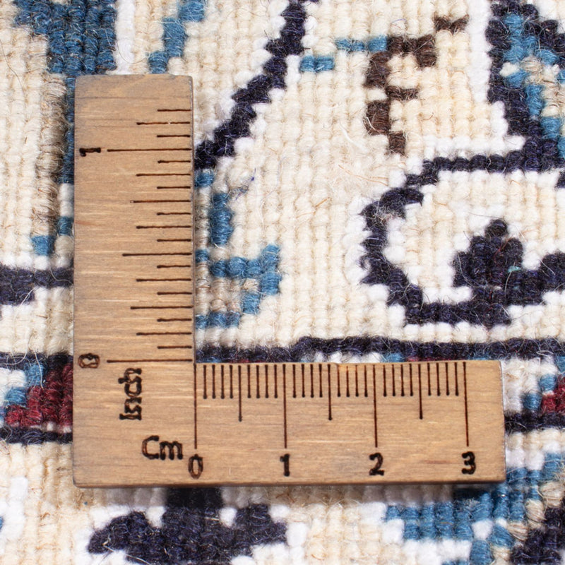 Alfombra Persa - Nain - Real - 190 x 146 cm - crema