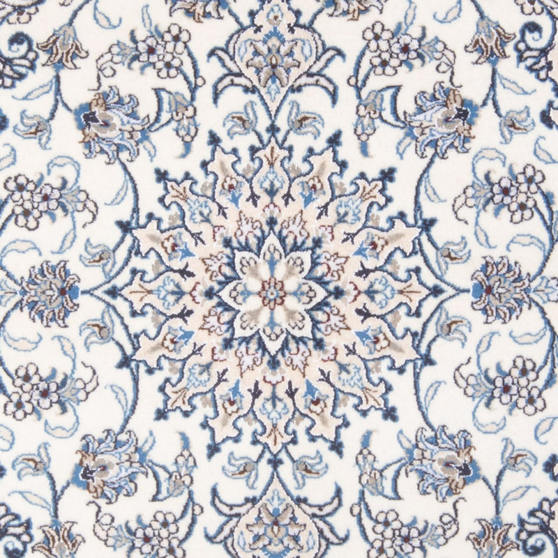 Alfombra Persa - Nain - Real - 201 x 148 cm - crema