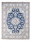Alfombra Persa - Nain - Real - 203 x 144 cm - azul