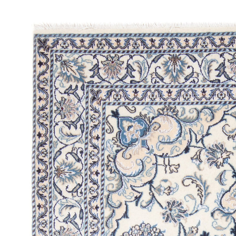 Alfombra Persa - Nain - Real - 200 x 148 cm - crema