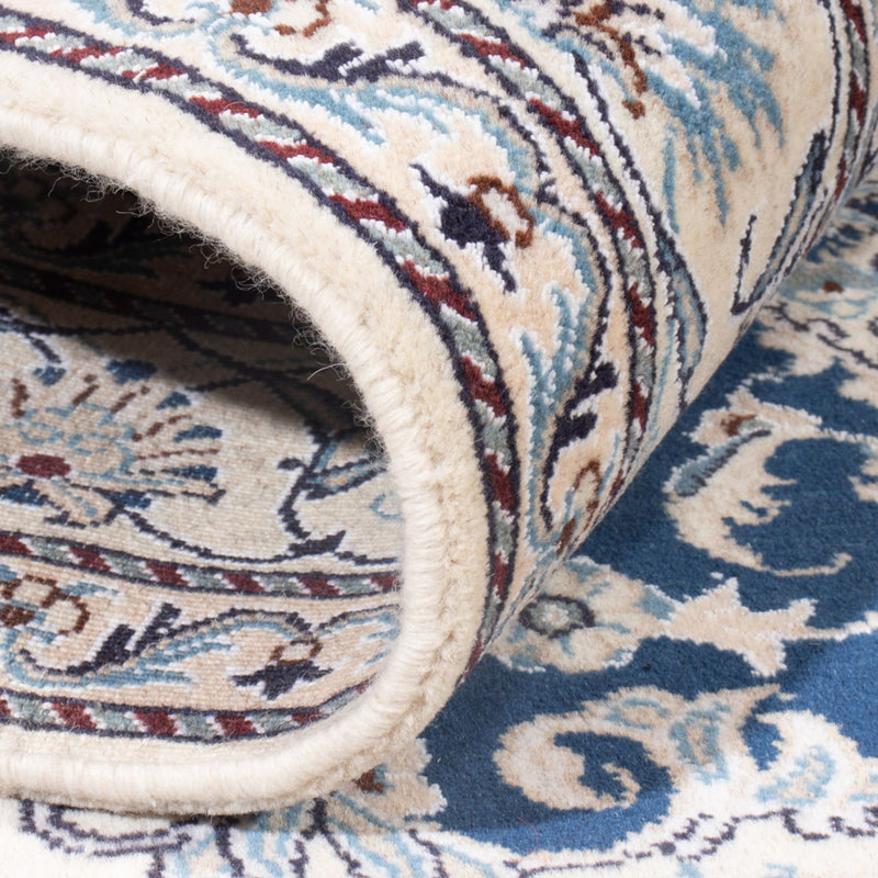 Alfombra Persa - Nain - Real - 200 x 150 cm - azul