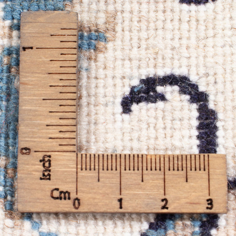 Alfombra Persa - Nain - Real - 205 x 150 cm - azul oscuro