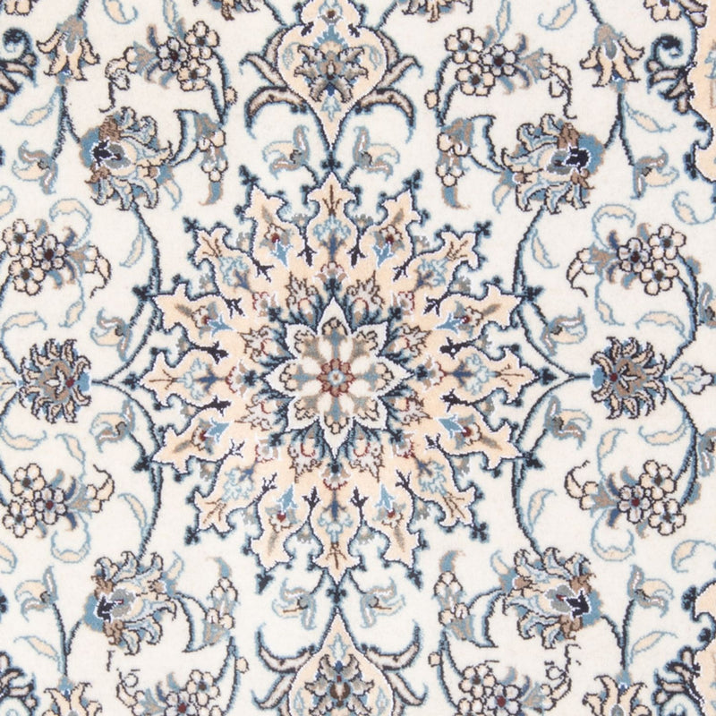 Alfombra Persa - Nain - Real - 198 x 152 cm - crema