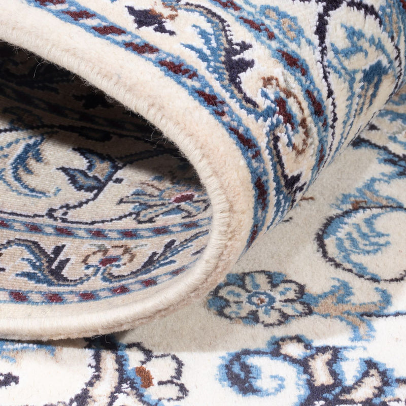 Alfombra Persa - Nain - Real - 198 x 152 cm - crema