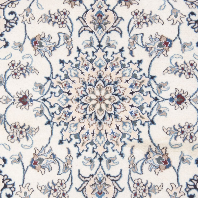 Alfombra Persa - Nain - Real - 195 x 152 cm - crema